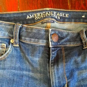 American Eagle Super Stretch Jeans Size 14 Short